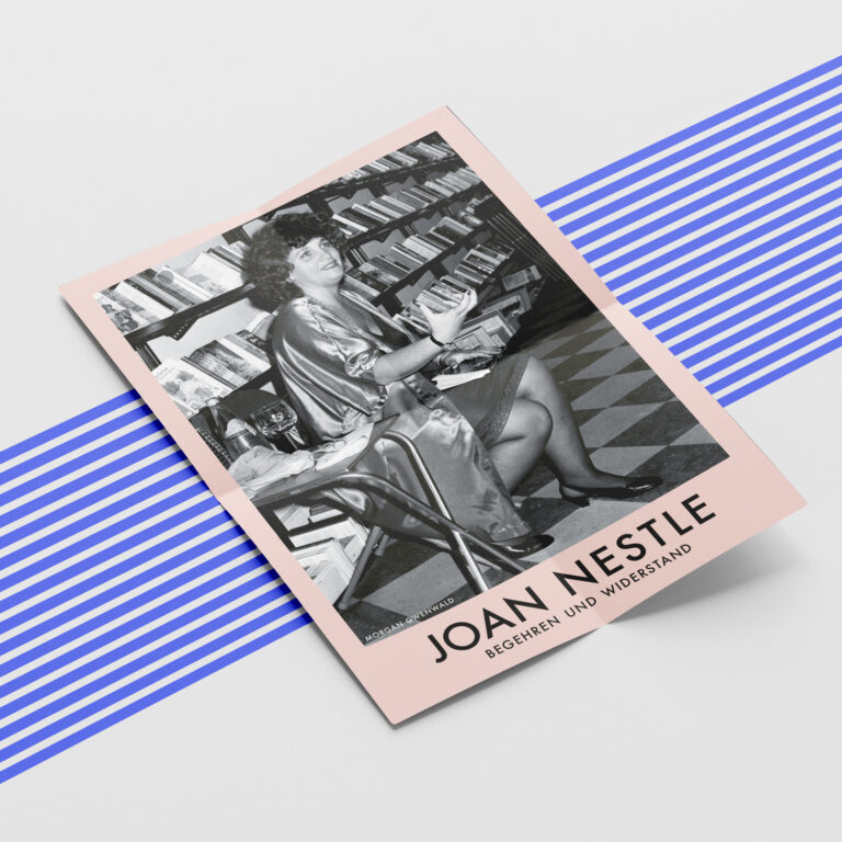 Joan Nestle Dankeschön Crowdfunding Poster Begehren und Widerstand